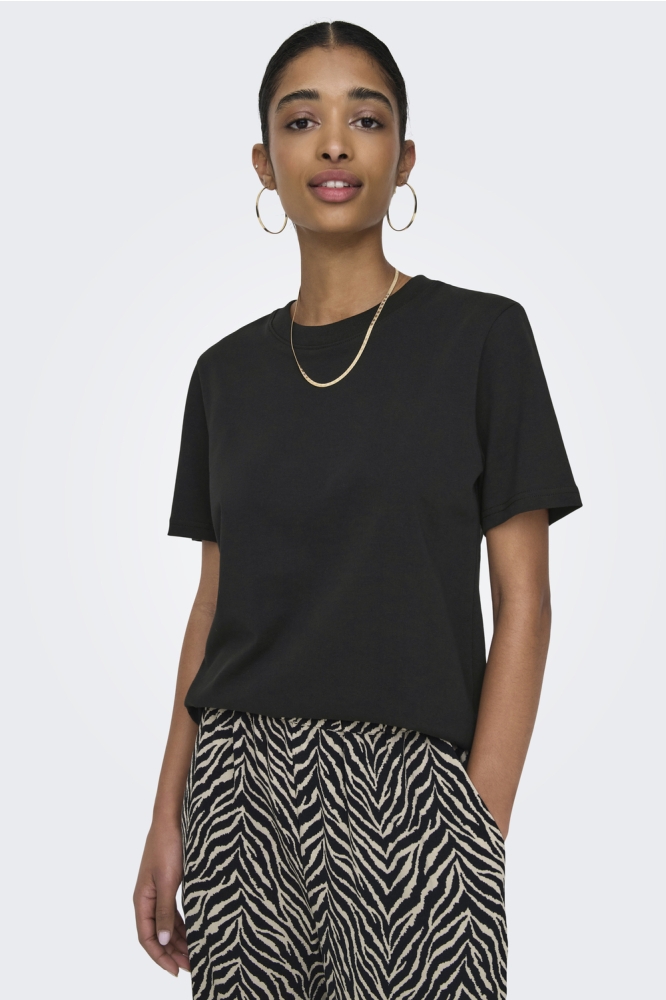 ONLMONJA S/S TEE JRS NOOS 15320892 BLACK
